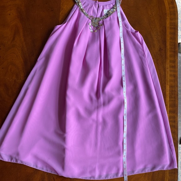 Blush by Us Angels party dress A-line embellished halter 14 - Picture 5 of 13